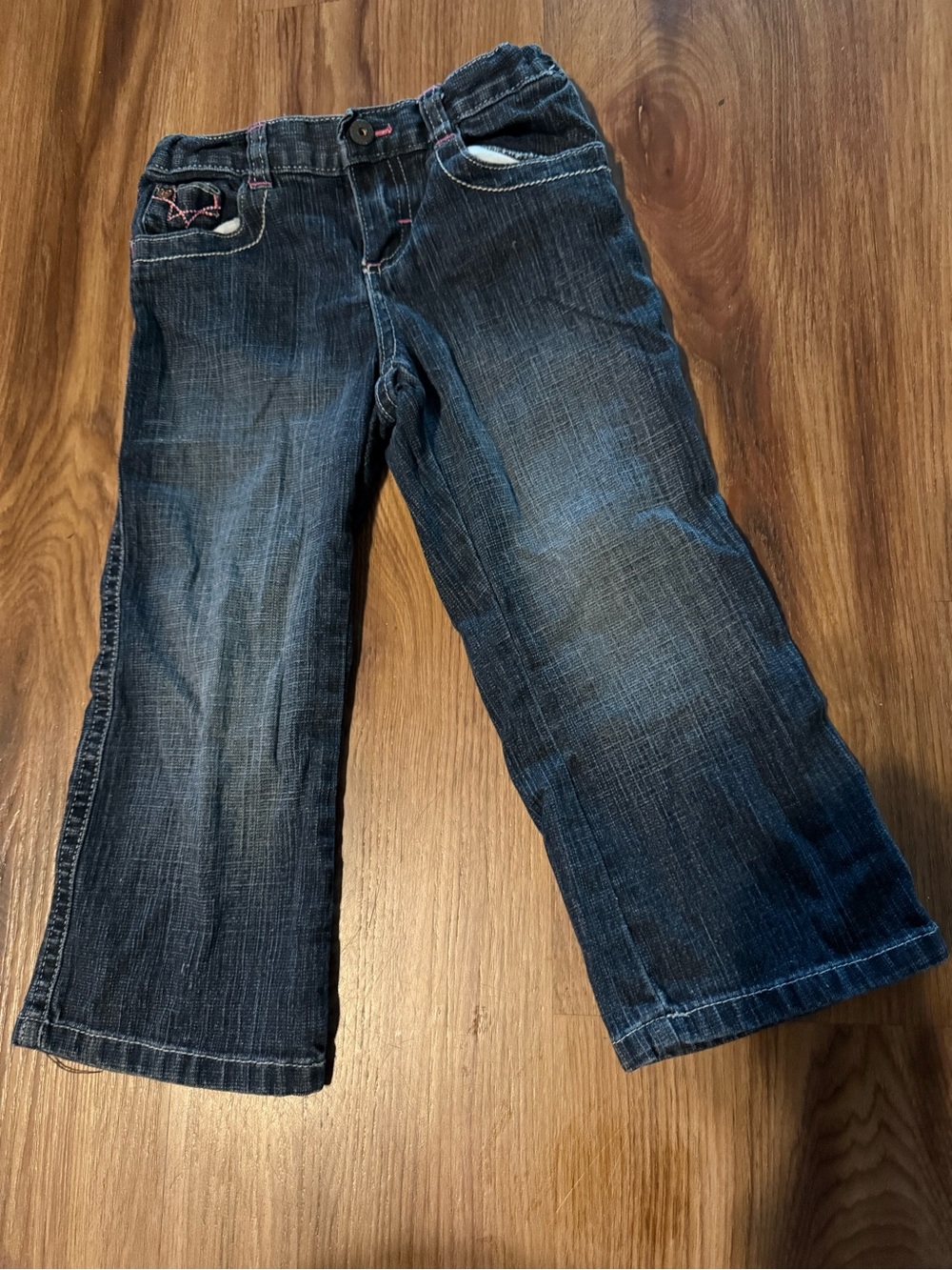 Dark Wash Kids Denim Jeans - Blue